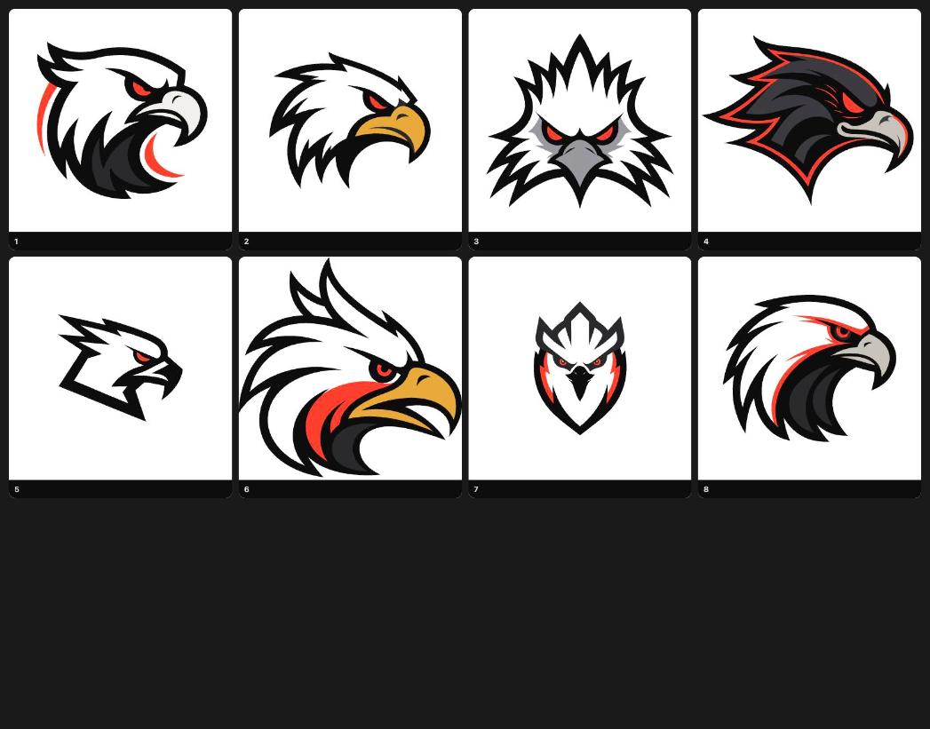 Acht esports-adelaarskoppen